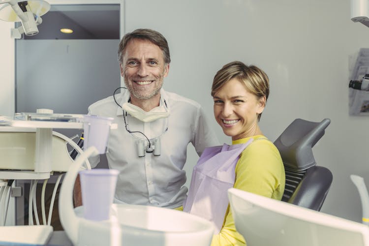 Dentist and Patient Smiling at Camera Portrait 2022 12 16 22 33 07 Utc (1)