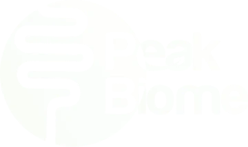*These statements have not been approved by the Food and Drug Administration. This product is not intended to diagnose, treat, cure, or prevent any disease. |  Peak Biome Inc. Logo