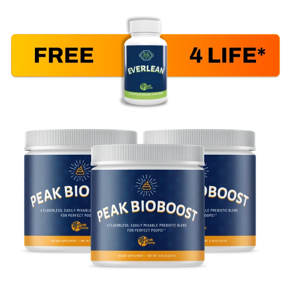Peak BioBoost x3 + FREE Everlean for LIFE