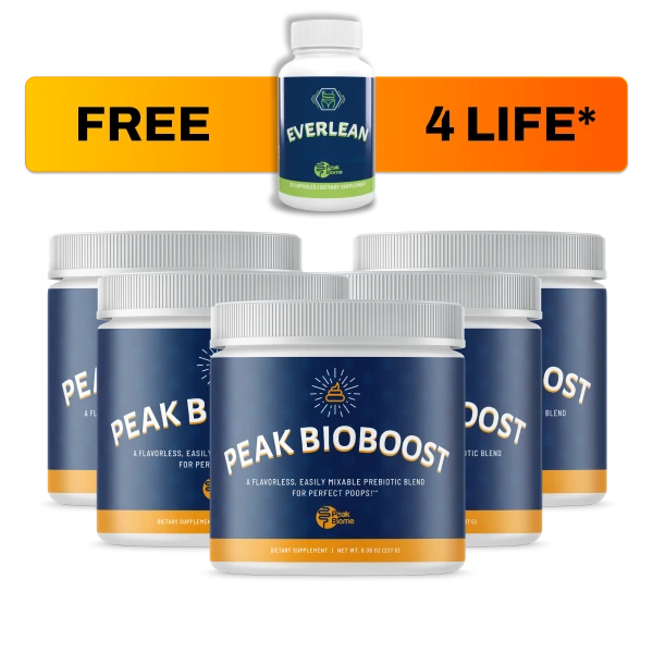 Peak BioBoost x5 + FREE Everlean for LIFE