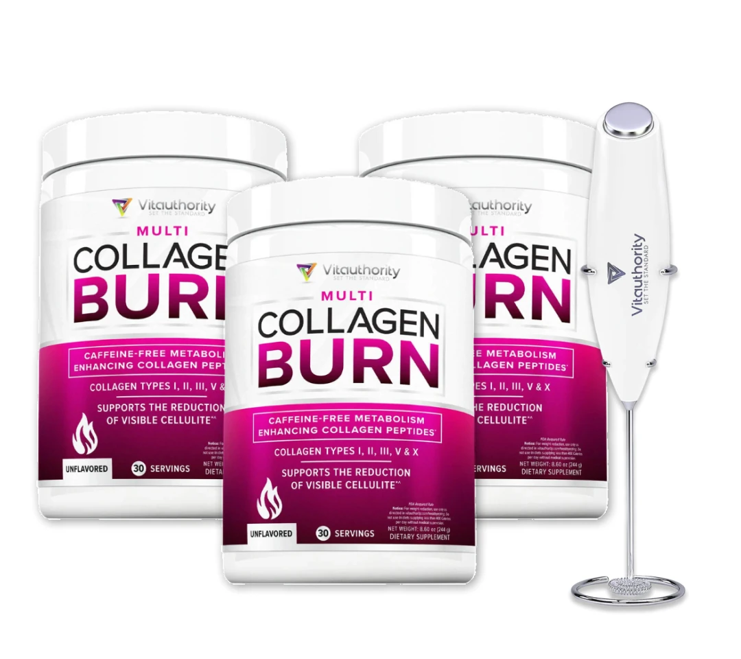 Collagen Burn x3 + Free Frother