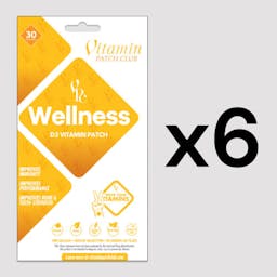 Wellness Patch Six Pack (180 Patches)