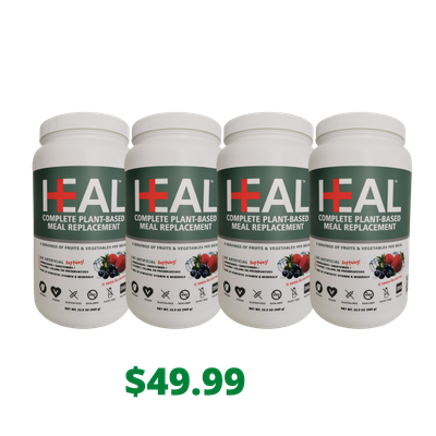 HEAL Plant-Based Meal Replacement x 4 Tubs