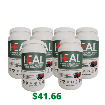 HEAL Plant-Based Meal Replacement x 6 Tubs